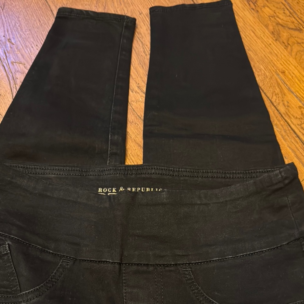 Rock & Republic Black Jeans